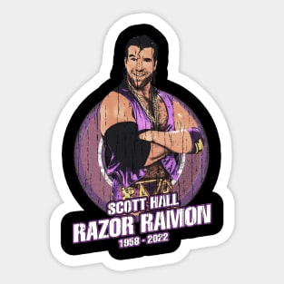 Always Razor Ramon 1958-2022 Thank For The Memories Sticker